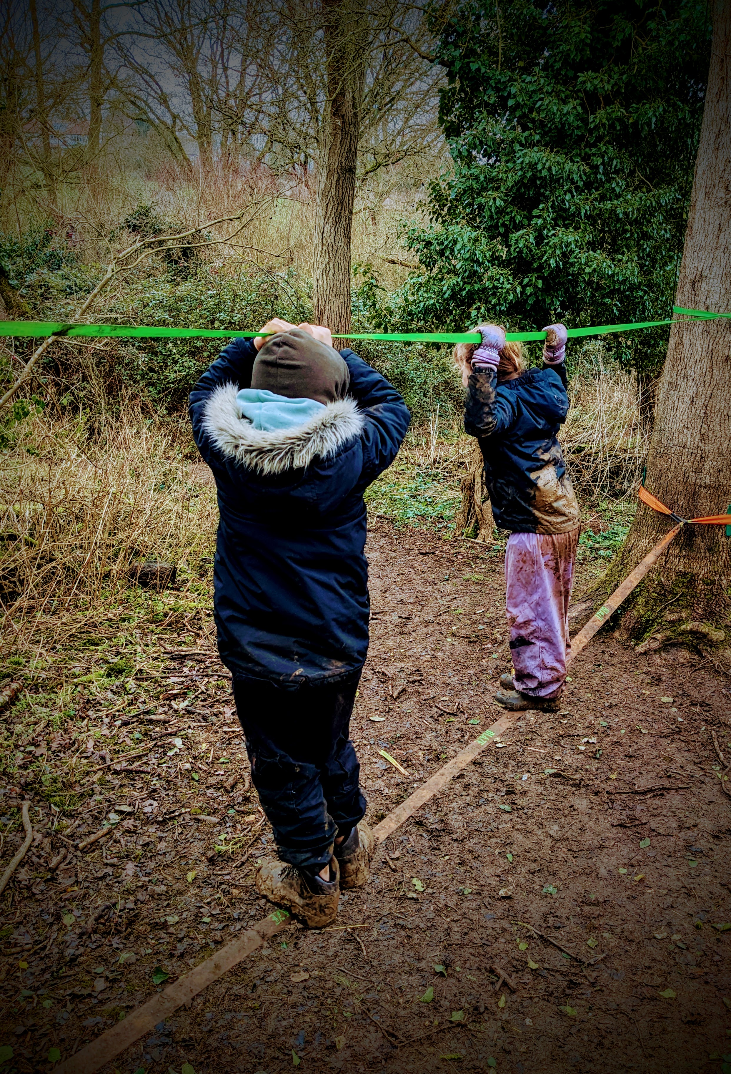 Forest School woodland activity